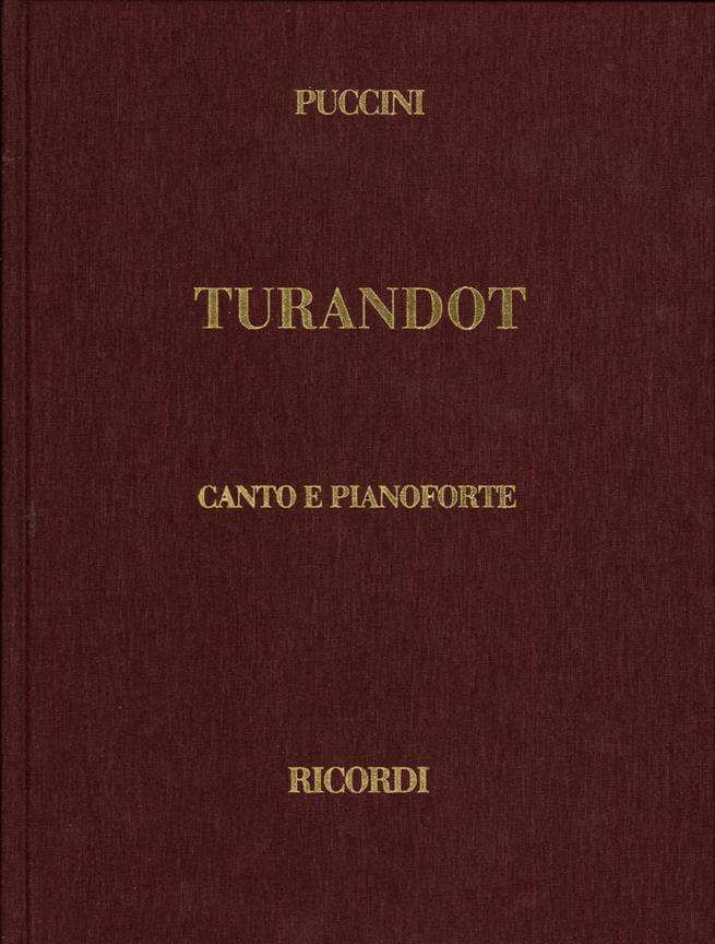 Turandot - Ed. Tradizionale - Opera Completa / Testo Cantato In Italiano-Inglese - árie pro zpěv a klavír